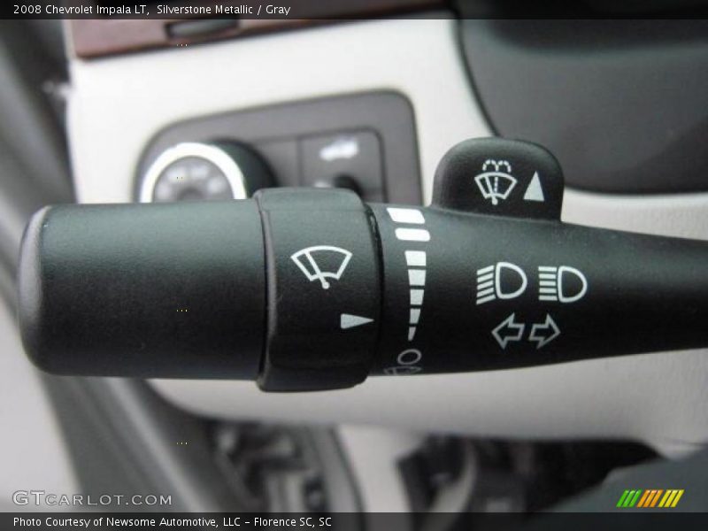 Silverstone Metallic / Gray 2008 Chevrolet Impala LT