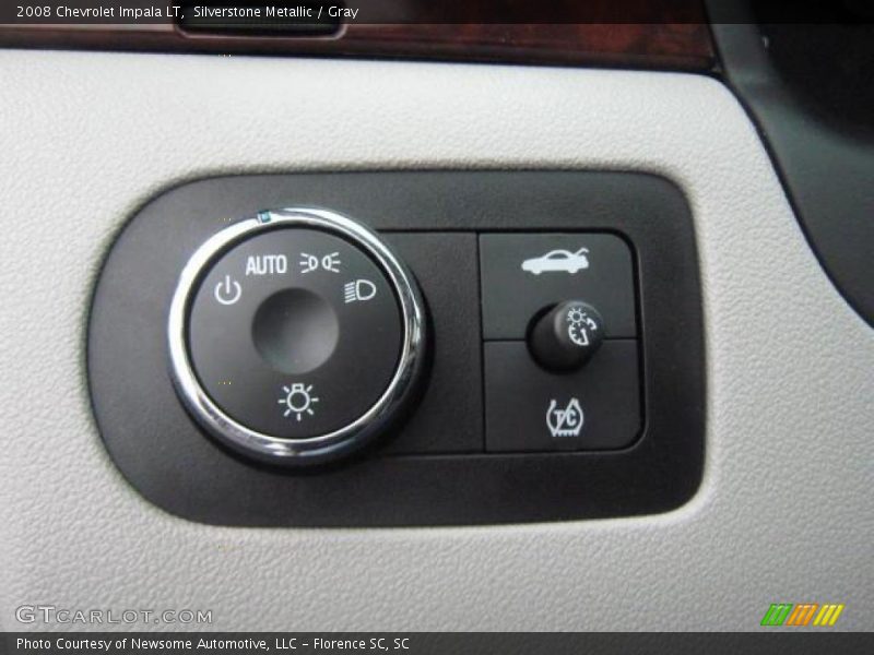 Silverstone Metallic / Gray 2008 Chevrolet Impala LT