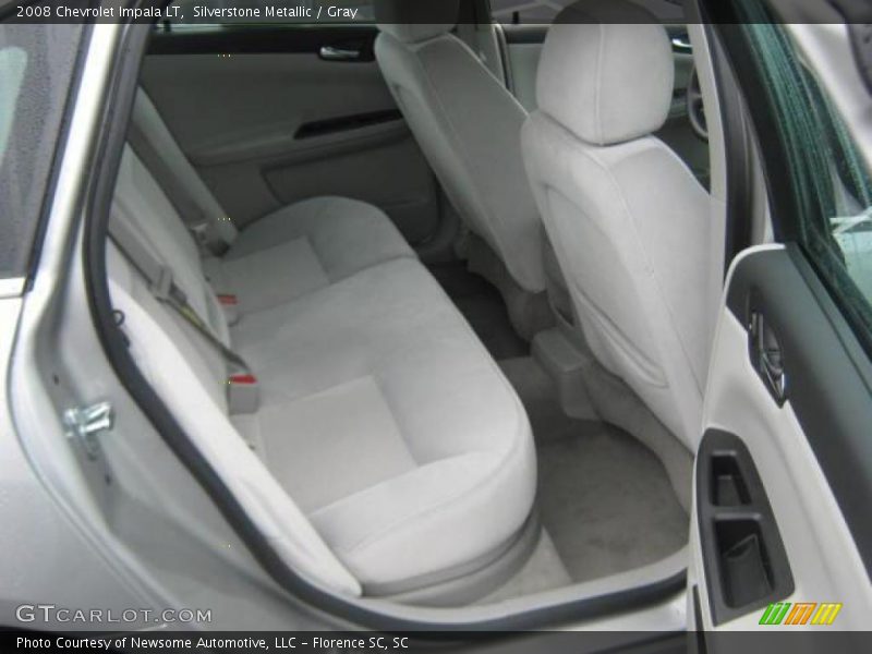 Silverstone Metallic / Gray 2008 Chevrolet Impala LT
