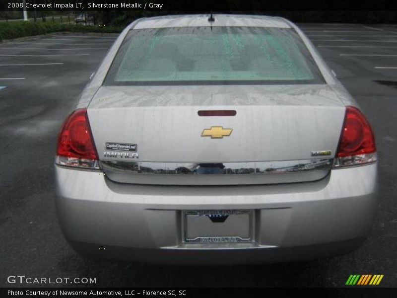 Silverstone Metallic / Gray 2008 Chevrolet Impala LT