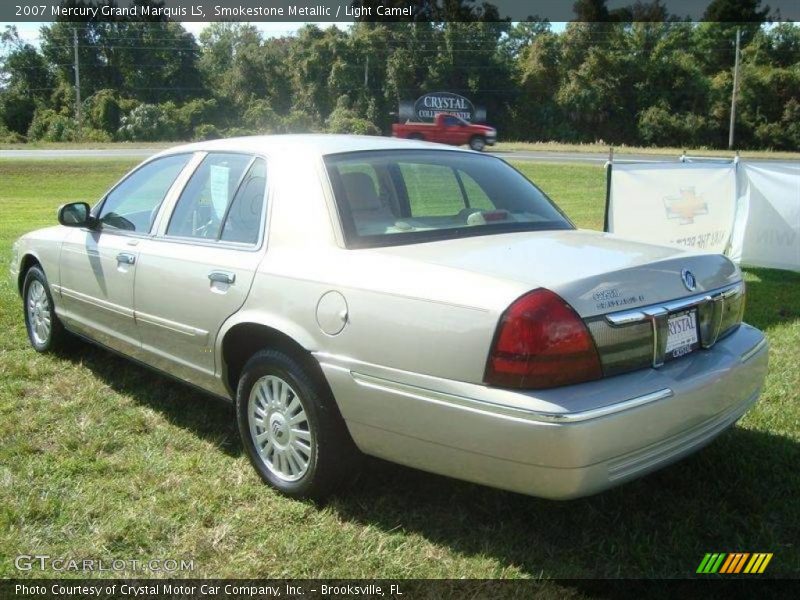 Smokestone Metallic / Light Camel 2007 Mercury Grand Marquis LS