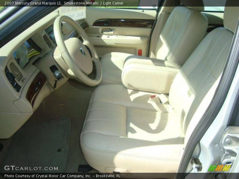 Smokestone Metallic / Light Camel 2007 Mercury Grand Marquis LS