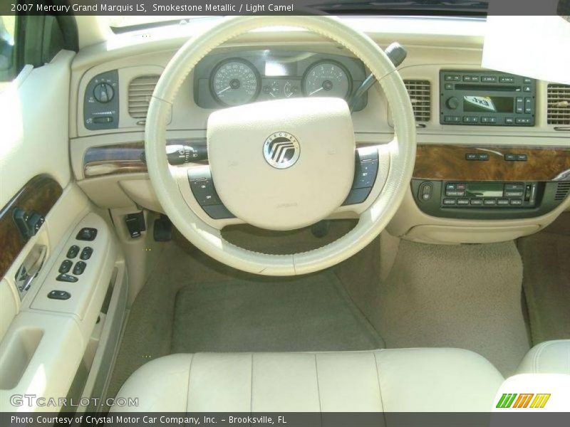 Smokestone Metallic / Light Camel 2007 Mercury Grand Marquis LS