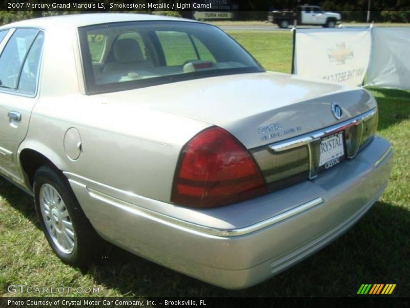Smokestone Metallic / Light Camel 2007 Mercury Grand Marquis LS