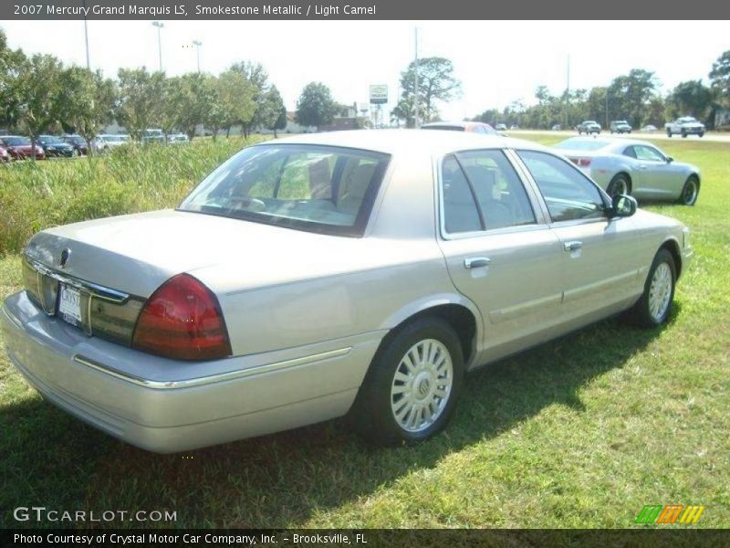Smokestone Metallic / Light Camel 2007 Mercury Grand Marquis LS