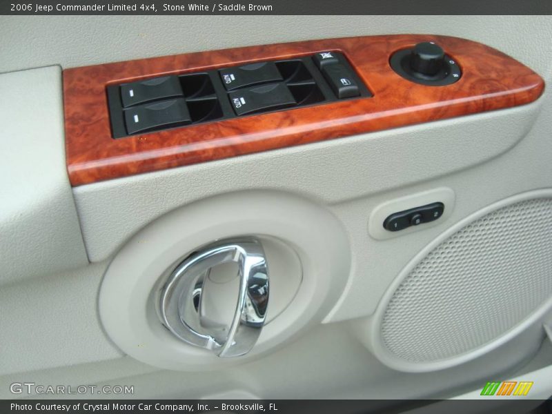Stone White / Saddle Brown 2006 Jeep Commander Limited 4x4