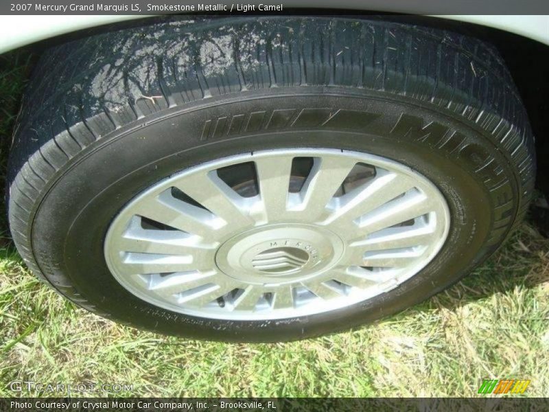 Smokestone Metallic / Light Camel 2007 Mercury Grand Marquis LS