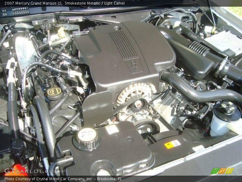 Smokestone Metallic / Light Camel 2007 Mercury Grand Marquis LS