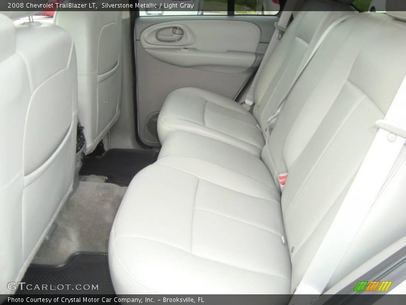 Silverstone Metallic / Light Gray 2008 Chevrolet TrailBlazer LT