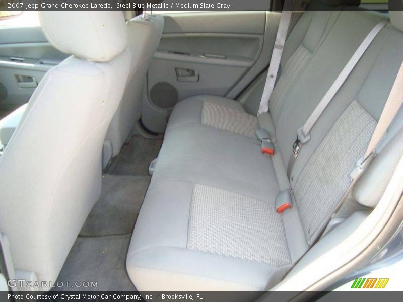 Steel Blue Metallic / Medium Slate Gray 2007 Jeep Grand Cherokee Laredo