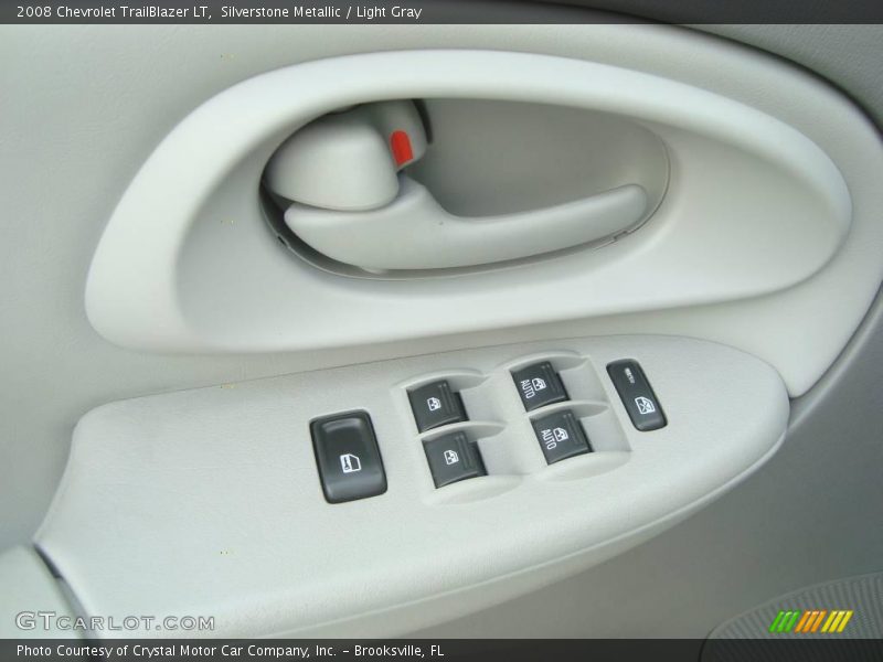 Silverstone Metallic / Light Gray 2008 Chevrolet TrailBlazer LT