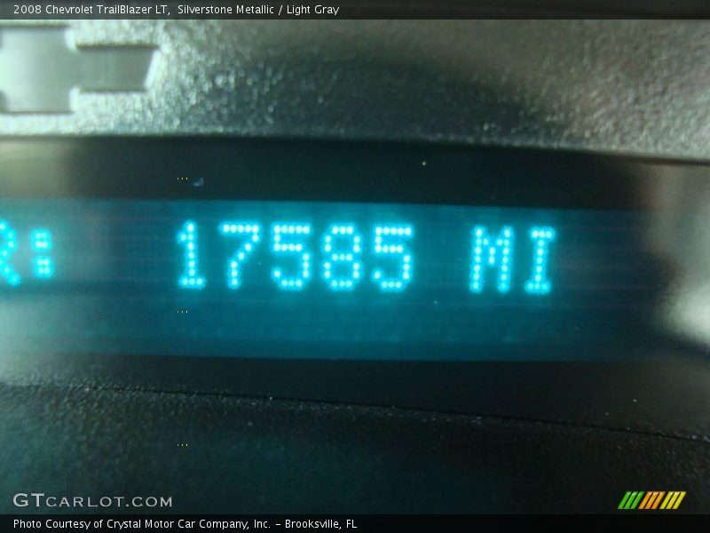 Silverstone Metallic / Light Gray 2008 Chevrolet TrailBlazer LT