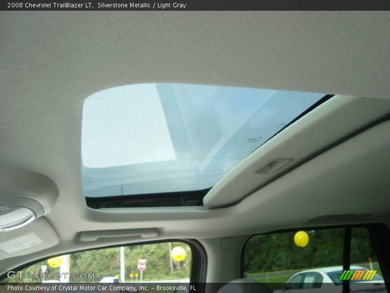 Silverstone Metallic / Light Gray 2008 Chevrolet TrailBlazer LT