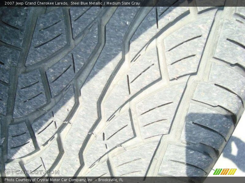 Steel Blue Metallic / Medium Slate Gray 2007 Jeep Grand Cherokee Laredo