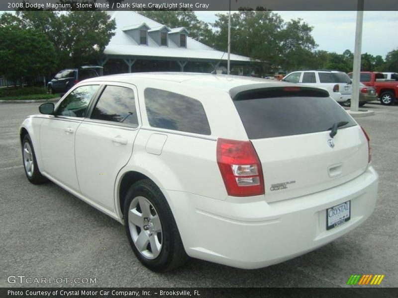 Stone White / Dark Slate Gray/Light Slate Gray 2008 Dodge Magnum