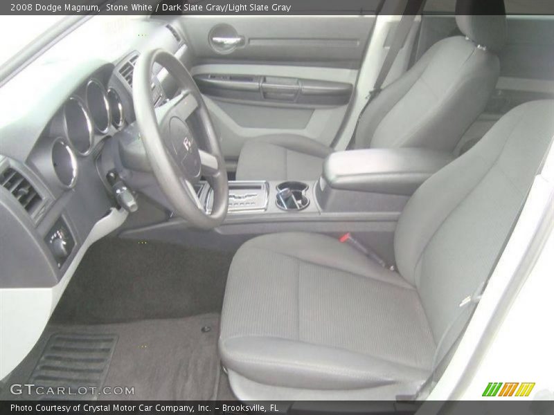 Stone White / Dark Slate Gray/Light Slate Gray 2008 Dodge Magnum
