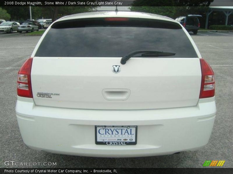 Stone White / Dark Slate Gray/Light Slate Gray 2008 Dodge Magnum
