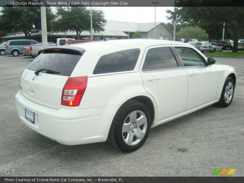 Stone White / Dark Slate Gray/Light Slate Gray 2008 Dodge Magnum