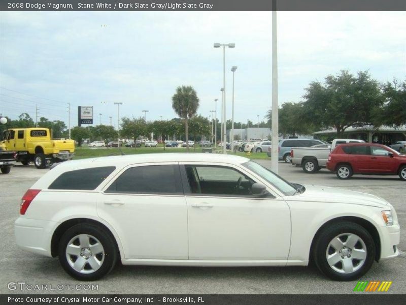 Stone White / Dark Slate Gray/Light Slate Gray 2008 Dodge Magnum