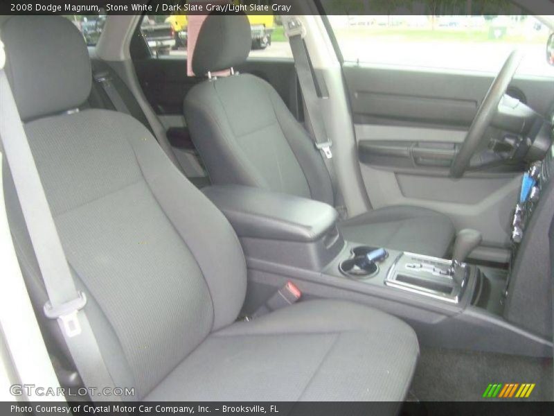 Stone White / Dark Slate Gray/Light Slate Gray 2008 Dodge Magnum