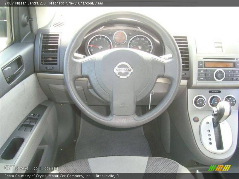 Magnetic Gray / Charcoal/Steel 2007 Nissan Sentra 2.0