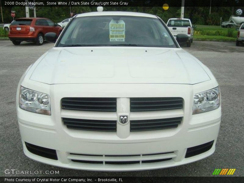 Stone White / Dark Slate Gray/Light Slate Gray 2008 Dodge Magnum