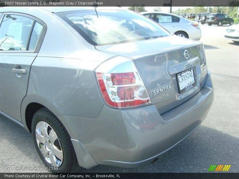 Magnetic Gray / Charcoal/Steel 2007 Nissan Sentra 2.0