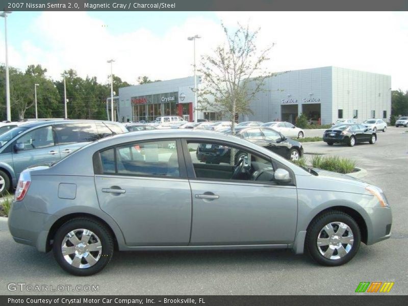 Magnetic Gray / Charcoal/Steel 2007 Nissan Sentra 2.0