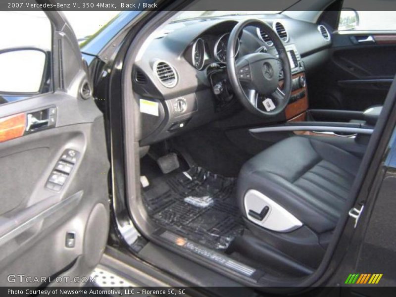 Black / Black 2007 Mercedes-Benz ML 350 4Matic