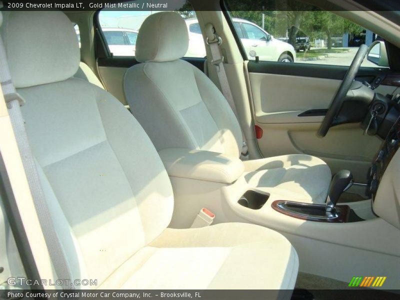 Gold Mist Metallic / Neutral 2009 Chevrolet Impala LT