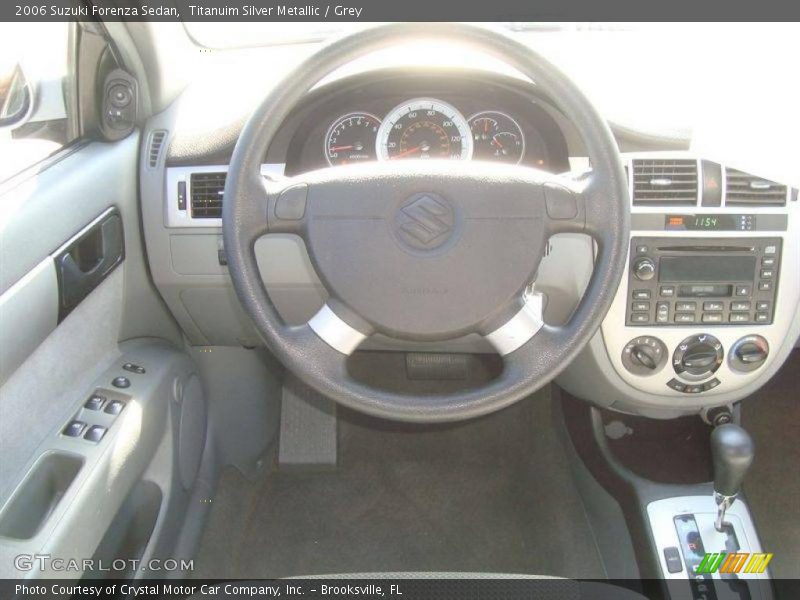 Titanuim Silver Metallic / Grey 2006 Suzuki Forenza Sedan
