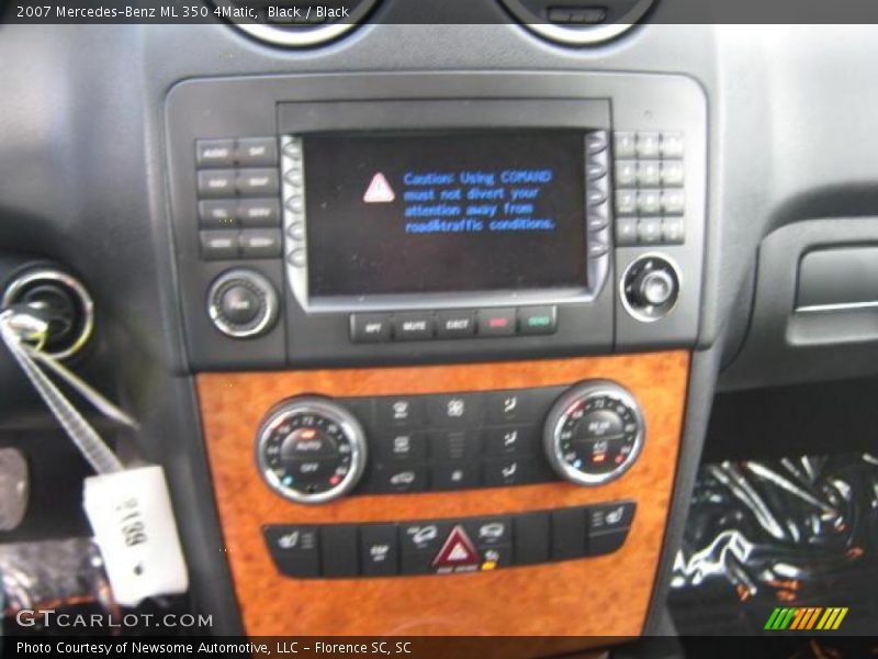 Black / Black 2007 Mercedes-Benz ML 350 4Matic