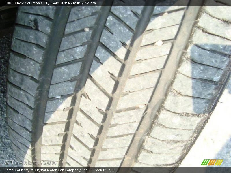 Gold Mist Metallic / Neutral 2009 Chevrolet Impala LT