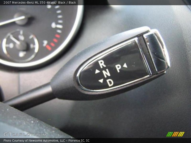 Black / Black 2007 Mercedes-Benz ML 350 4Matic