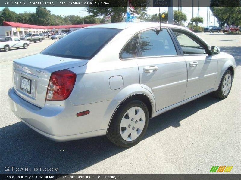 Titanuim Silver Metallic / Grey 2006 Suzuki Forenza Sedan