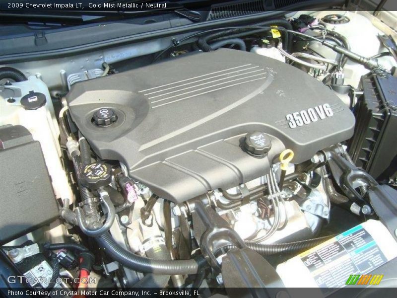 Gold Mist Metallic / Neutral 2009 Chevrolet Impala LT