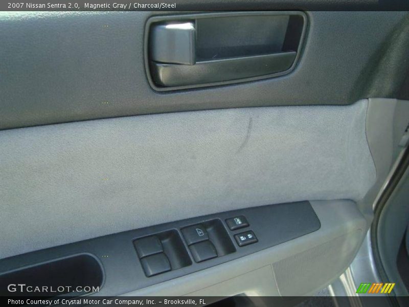 Magnetic Gray / Charcoal/Steel 2007 Nissan Sentra 2.0