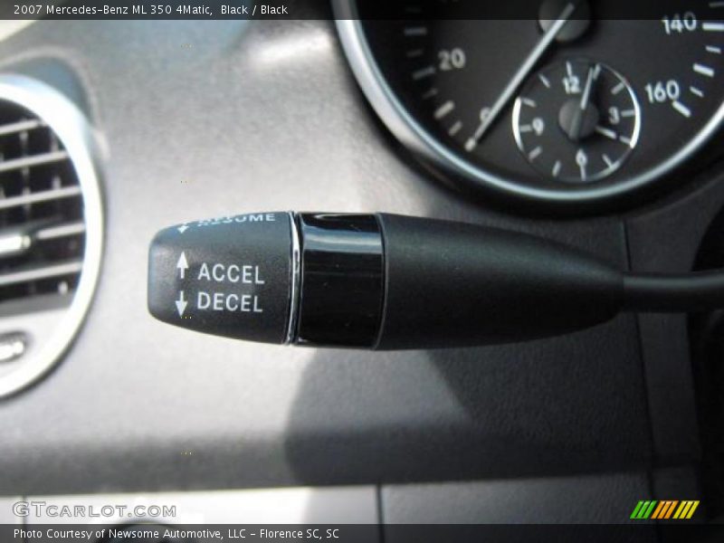 Black / Black 2007 Mercedes-Benz ML 350 4Matic