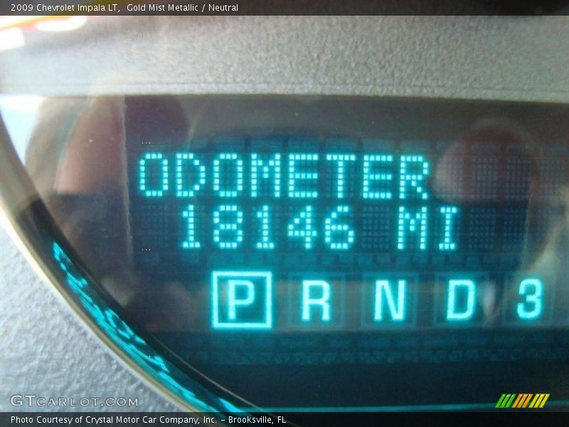 Gold Mist Metallic / Neutral 2009 Chevrolet Impala LT