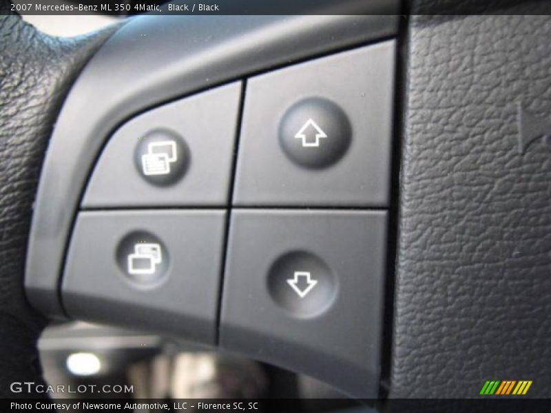 Black / Black 2007 Mercedes-Benz ML 350 4Matic