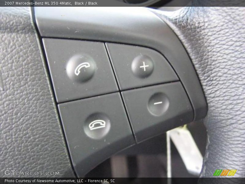 Black / Black 2007 Mercedes-Benz ML 350 4Matic