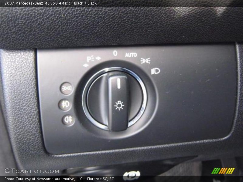 Black / Black 2007 Mercedes-Benz ML 350 4Matic