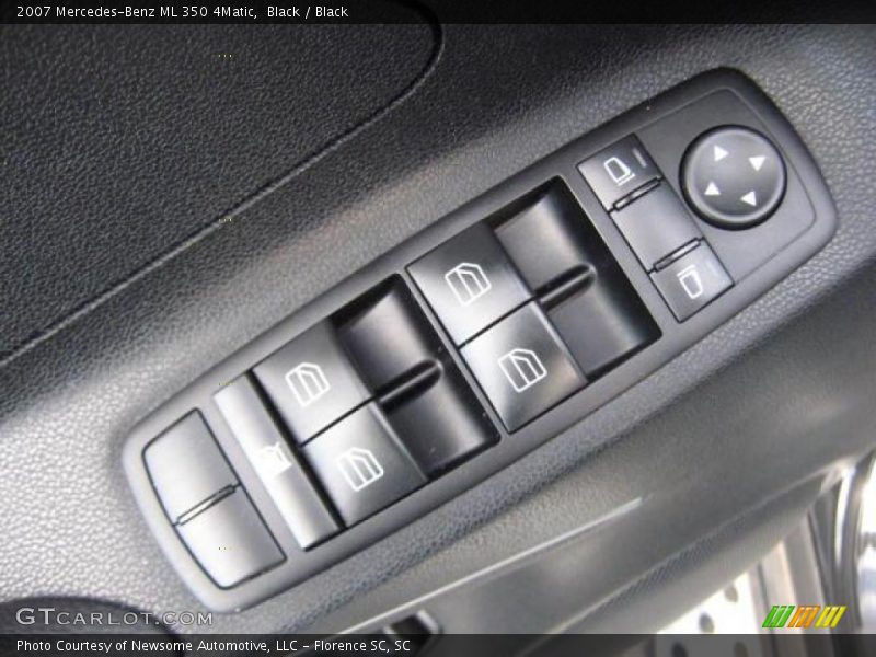 Black / Black 2007 Mercedes-Benz ML 350 4Matic
