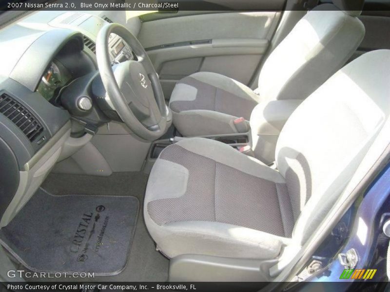 Blue Onyx Metallic / Charcoal/Steel 2007 Nissan Sentra 2.0