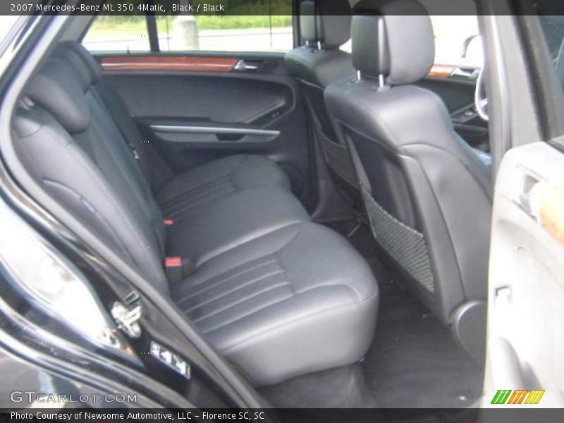 Black / Black 2007 Mercedes-Benz ML 350 4Matic