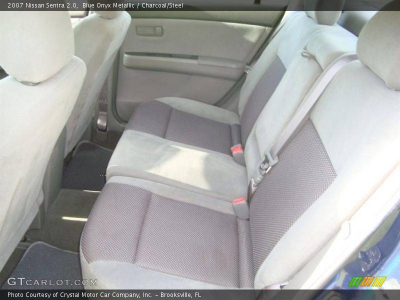 Blue Onyx Metallic / Charcoal/Steel 2007 Nissan Sentra 2.0