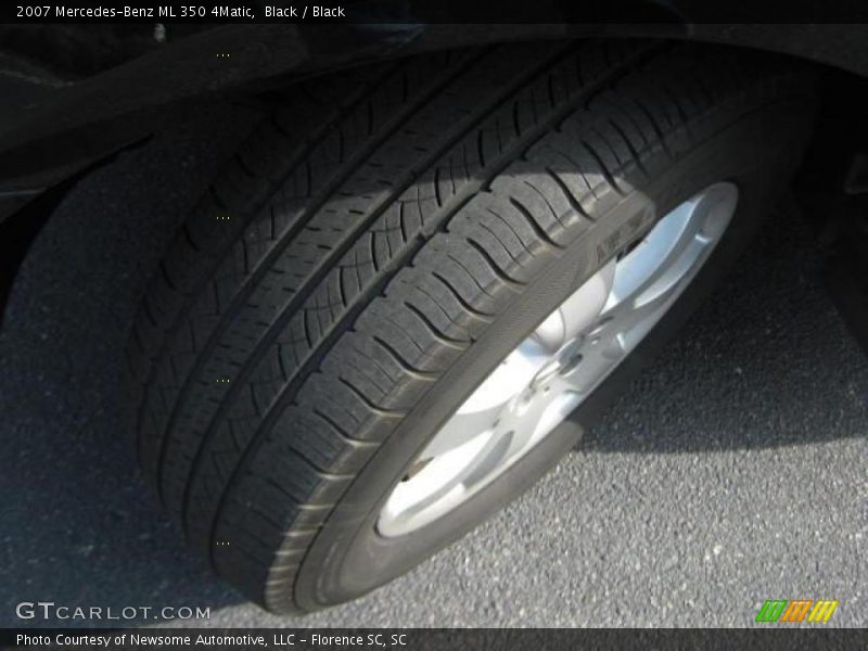 Black / Black 2007 Mercedes-Benz ML 350 4Matic