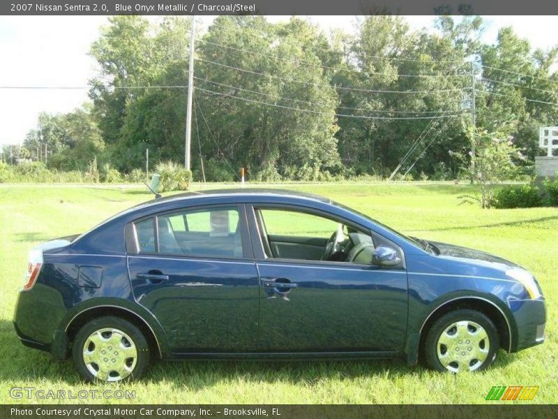Blue Onyx Metallic / Charcoal/Steel 2007 Nissan Sentra 2.0