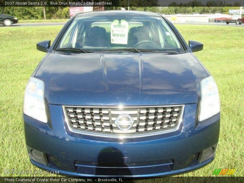 Blue Onyx Metallic / Charcoal/Steel 2007 Nissan Sentra 2.0