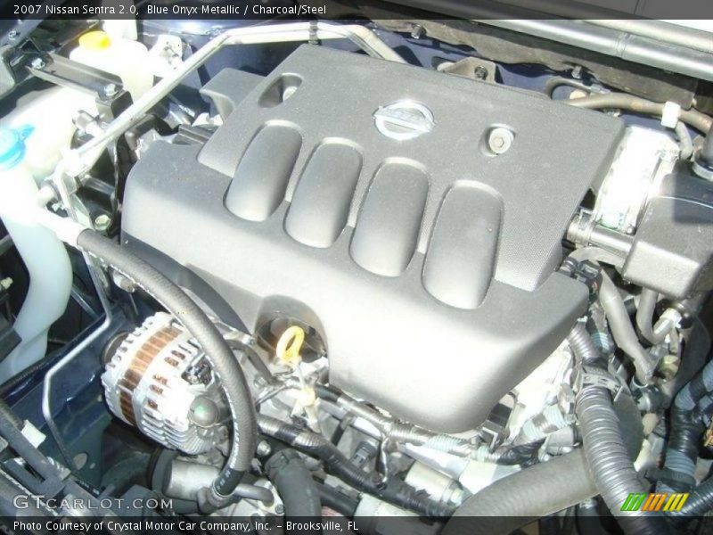 Blue Onyx Metallic / Charcoal/Steel 2007 Nissan Sentra 2.0